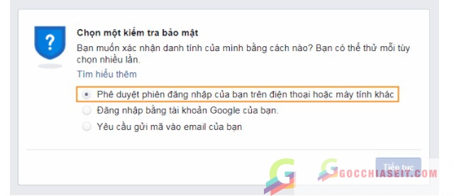 Cách vượt checkpoint phê duyệt đăng nhập 2020