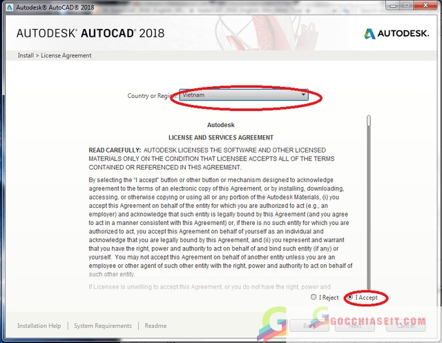 cách cài đặt autocad 2018 2