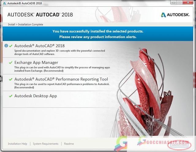 cách cài đặt autocad 2018 5