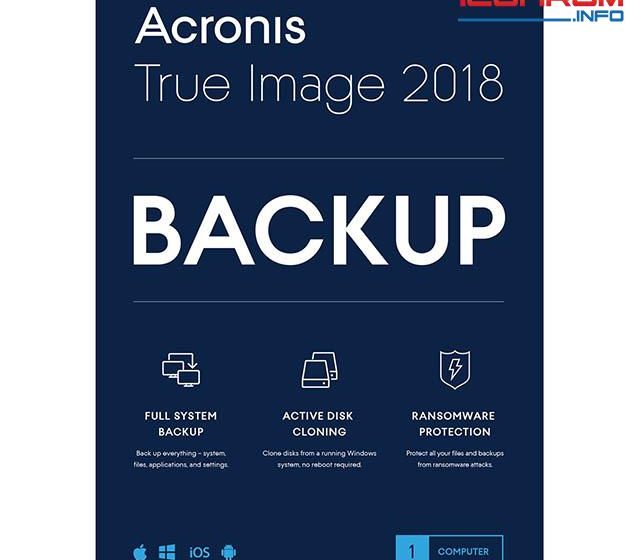 acronis true image serial 2018