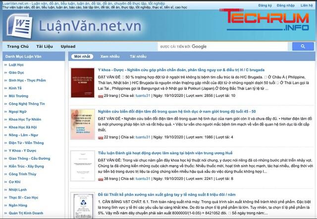 Luanvan.net.vn – nơi tham khảo tài liệu làm đồ án, luận án chất lượng nhất