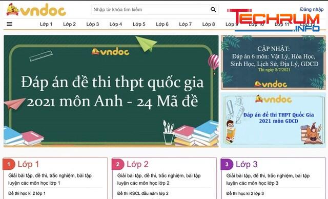 Vndoc.com – Mạng xã hội học tập hot nhất hiện nay