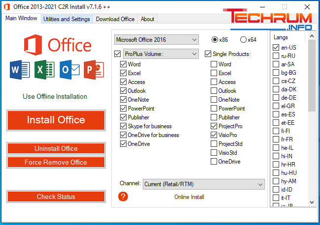 Hướng dẫn cài đặt Microsoft Office 2021 bước 2