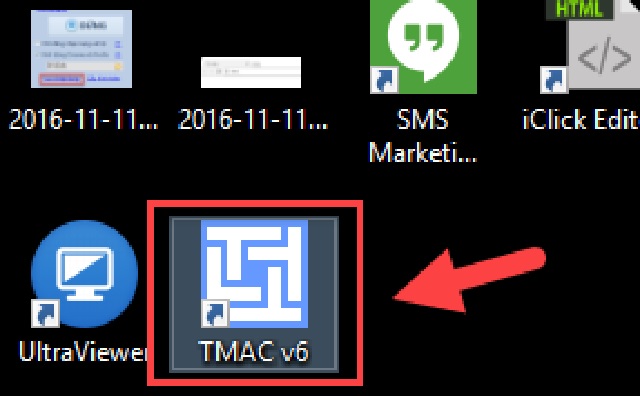 Hình ảnh phần mềm TMac trên màn hình máy tính